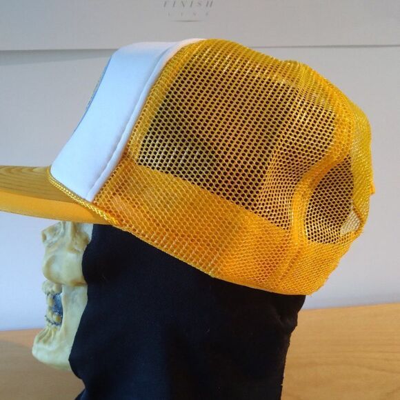 Deadstock Vintage Middlebury Dutch Cheese Rope Snap Back Trucker Hat - Picture 4 of 8